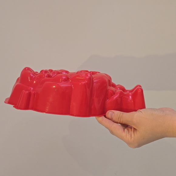 Vintage Jell-O Christmas Santa Clause Mold, Plastic, Arts and Crafts, Ice Cream, - Picture 5 of 5